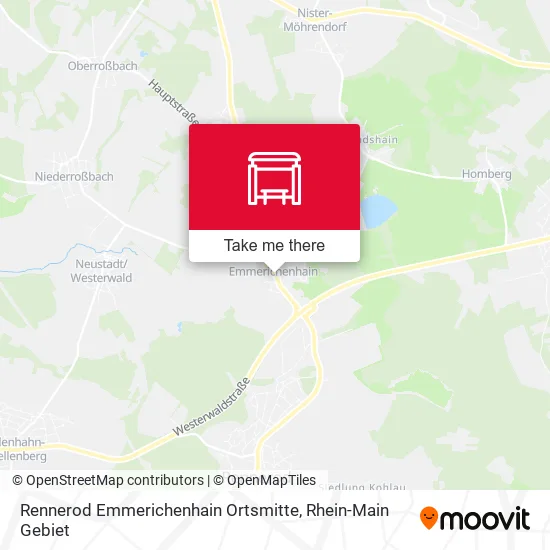 Карта Rennerod Emmerichenhain Ortsmitte