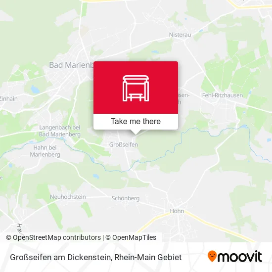 Карта Großseifen am Dickenstein