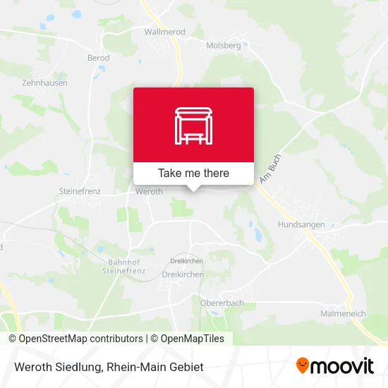 Карта Weroth Siedlung