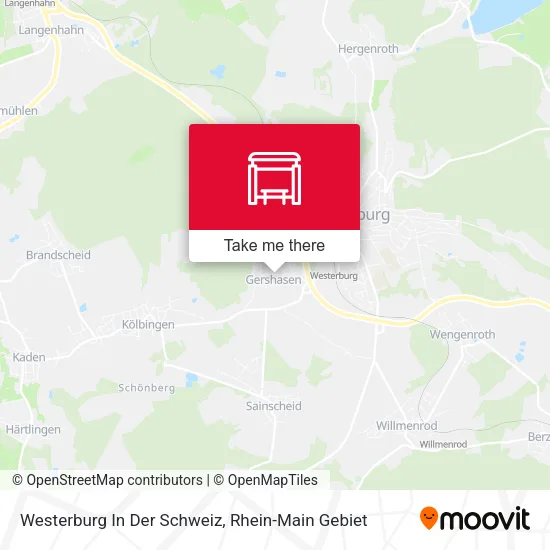Карта Westerburg In Der Schweiz