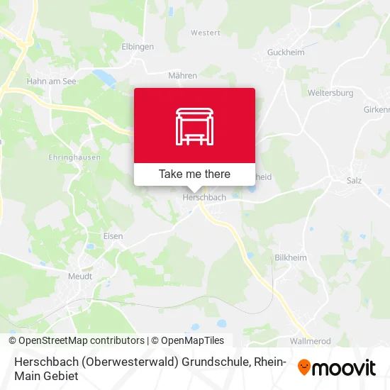 Карта Herschbach (Oberwesterwald) Grundschule