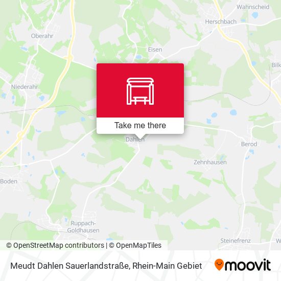 Meudt Dahlen Sauerlandstraße map
