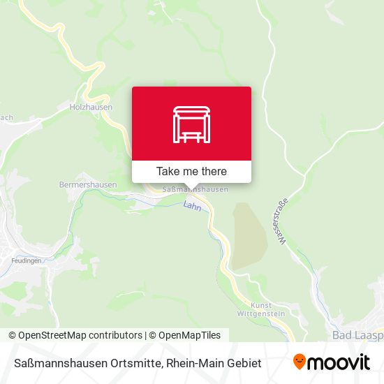 Saßmannshausen Ortsmitte map