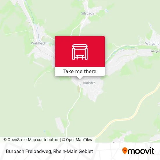 Карта Burbach Freibadweg