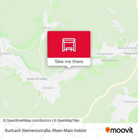 Burbach Siemensstraße map