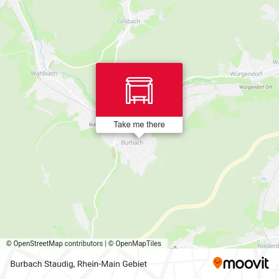 Карта Burbach Staudig