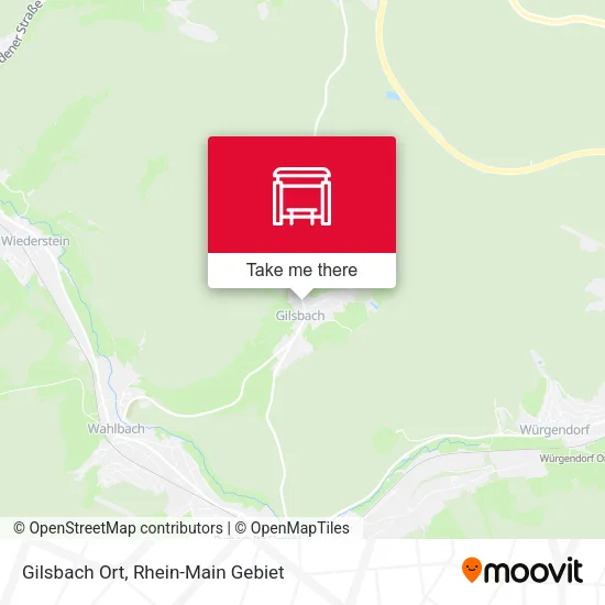 Карта Gilsbach Ort
