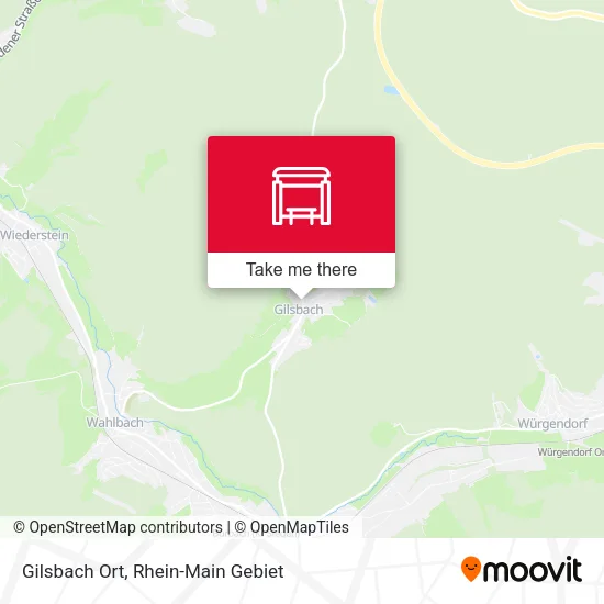 Карта Gilsbach Ort