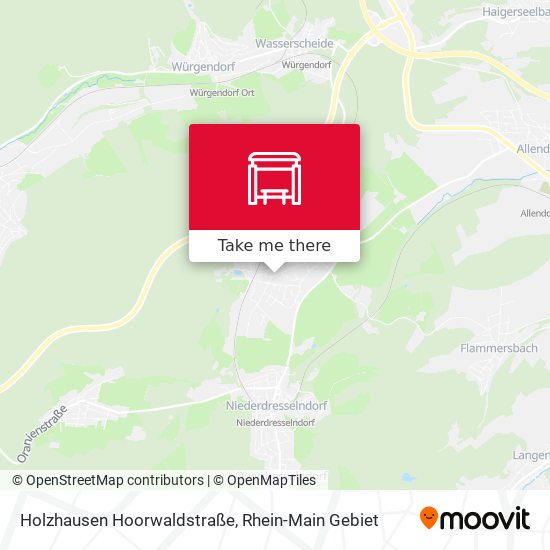 Holzhausen Hoorwaldstraße map