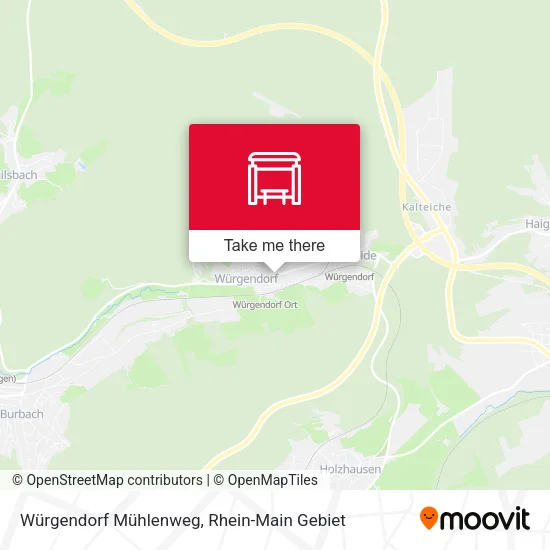 Карта Würgendorf Mühlenweg