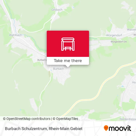 Карта Burbach Schulzentrum