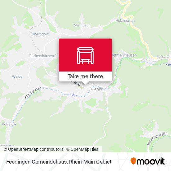 Feudingen Gemeindehaus map