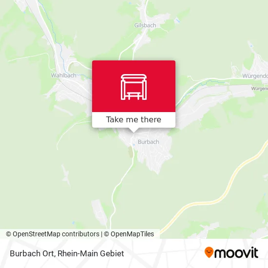 Карта Burbach Ort