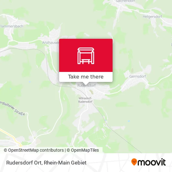 Карта Rudersdorf Ort
