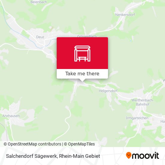 Salchendorf Sägewerk map