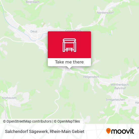 Salchendorf Sägewerk map
