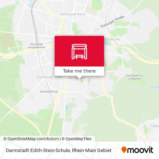 Darmstadt Edith-Stein-Schule map