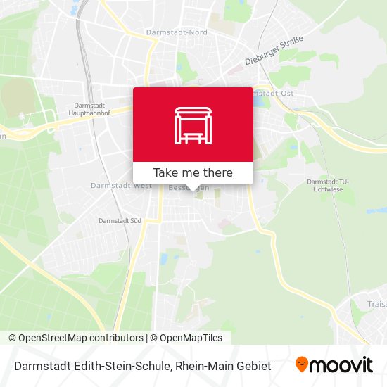 Darmstadt Edith-Stein-Schule map