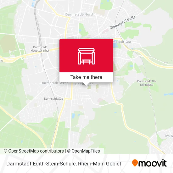 Карта Darmstadt Edith-Stein-Schule