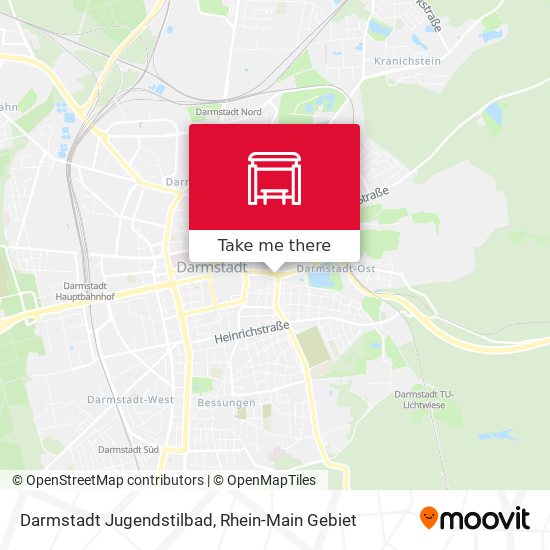 Darmstadt Jugendstilbad map