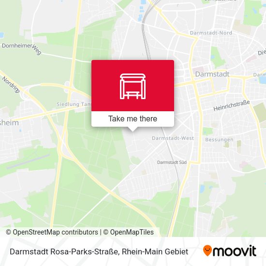 Darmstadt Rosa-Parks-Straße map