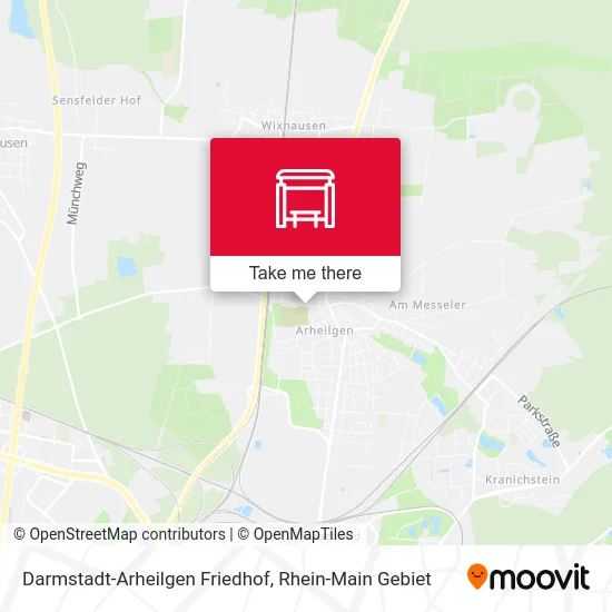 Карта Darmstadt-Arheilgen Friedhof