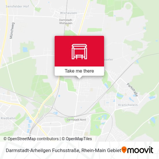 Darmstadt-Arheilgen Fuchsstraße map