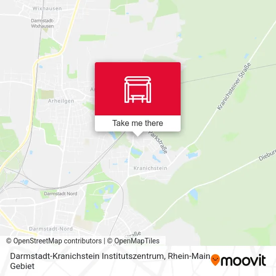 Карта Darmstadt-Kranichstein Institutszentrum