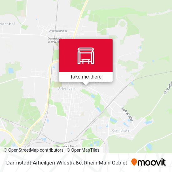 Darmstadt-Arheilgen Wildstraße map