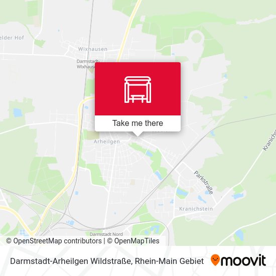 Darmstadt-Arheilgen Wildstraße map