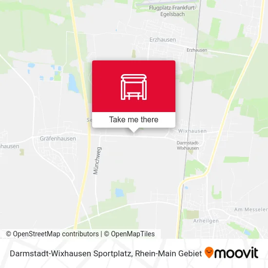 Карта Darmstadt-Wixhausen Sportplatz
