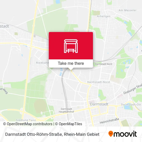 Карта Darmstadt Otto-Röhm-Straße