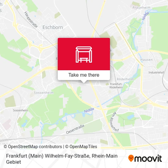 Frankfurt (Main) Wilhelm-Fay-Straße map