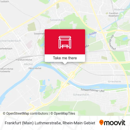 Карта Frankfurt (Main) Luthmerstraße