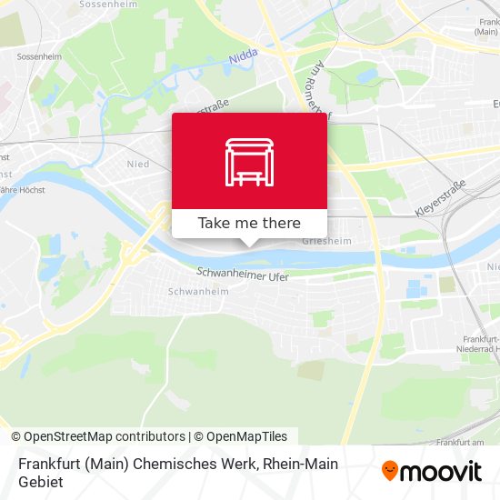 Frankfurt (Main) Chemisches Werk map