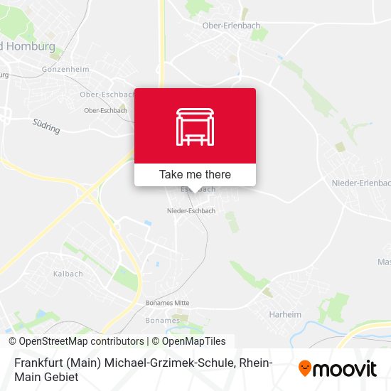 Frankfurt (Main) Michael-Grzimek-Schule map