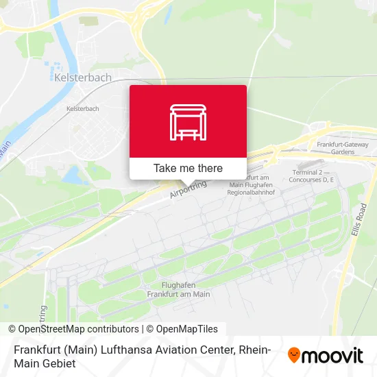 Карта Frankfurt (Main) Lufthansa Aviation Center