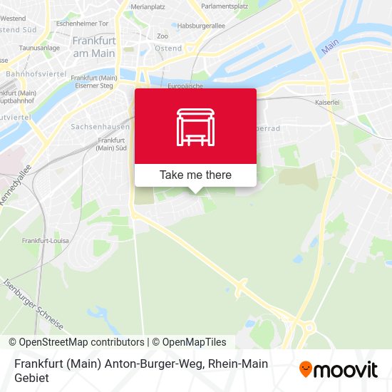 Frankfurt (Main) Anton-Burger-Weg map