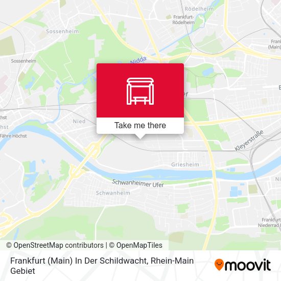 Frankfurt (Main) In Der Schildwacht map