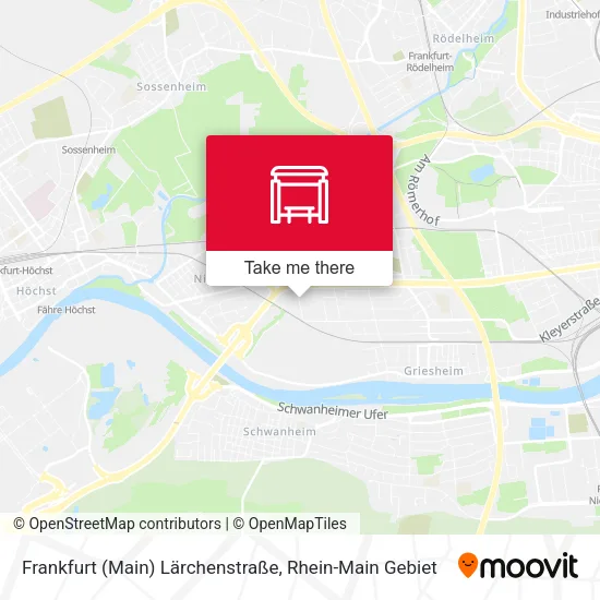 Карта Frankfurt (Main) Lärchenstraße