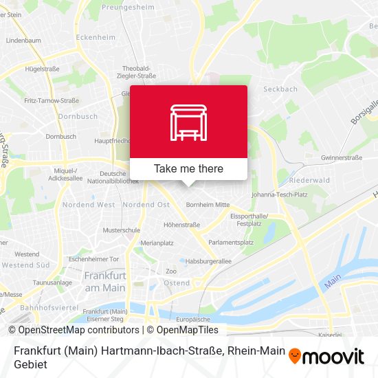 Frankfurt (Main) Hartmann-Ibach-Straße map
