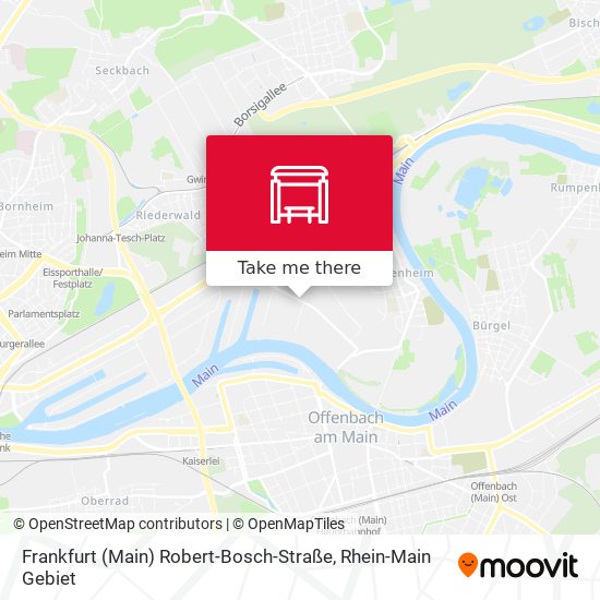 Frankfurt (Main) Robert-Bosch-Straße map