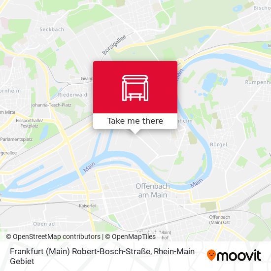 Frankfurt (Main) Robert-Bosch-Straße map