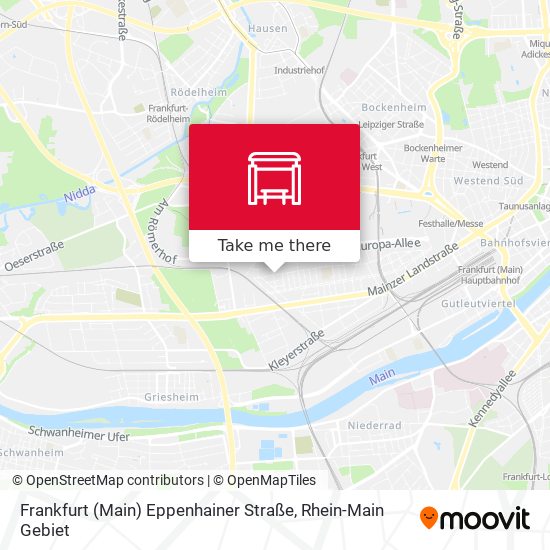 Frankfurt (Main) Eppenhainer Straße map