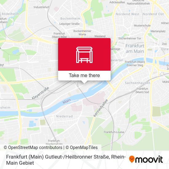 Frankfurt (Main) Gutleut- / Heilbronner Straße map