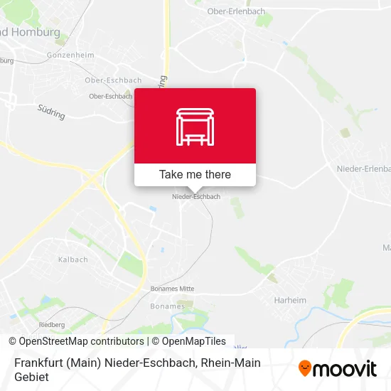 Карта Frankfurt (Main) Nieder-Eschbach