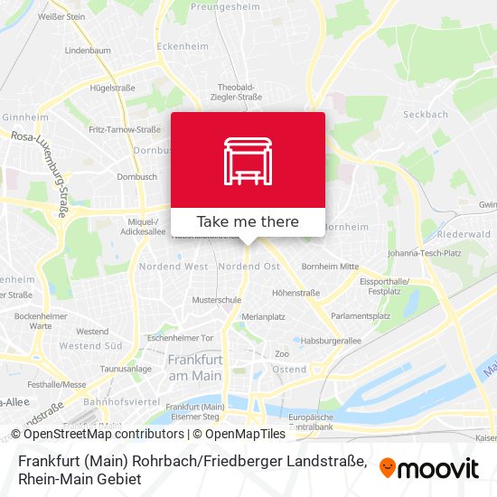 Frankfurt (Main) Rohrbach / Friedberger Landstraße map
