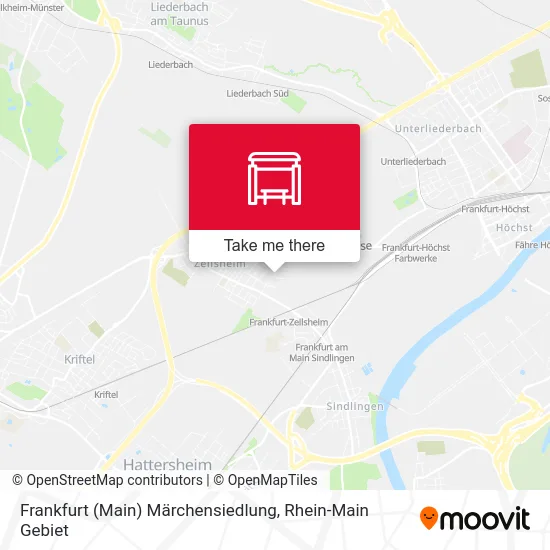 Frankfurt (Main) Märchensiedlung map