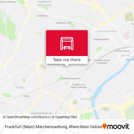 Frankfurt (Main) Märchensiedlung map