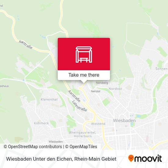 Wiesbaden Unter den Eichen map